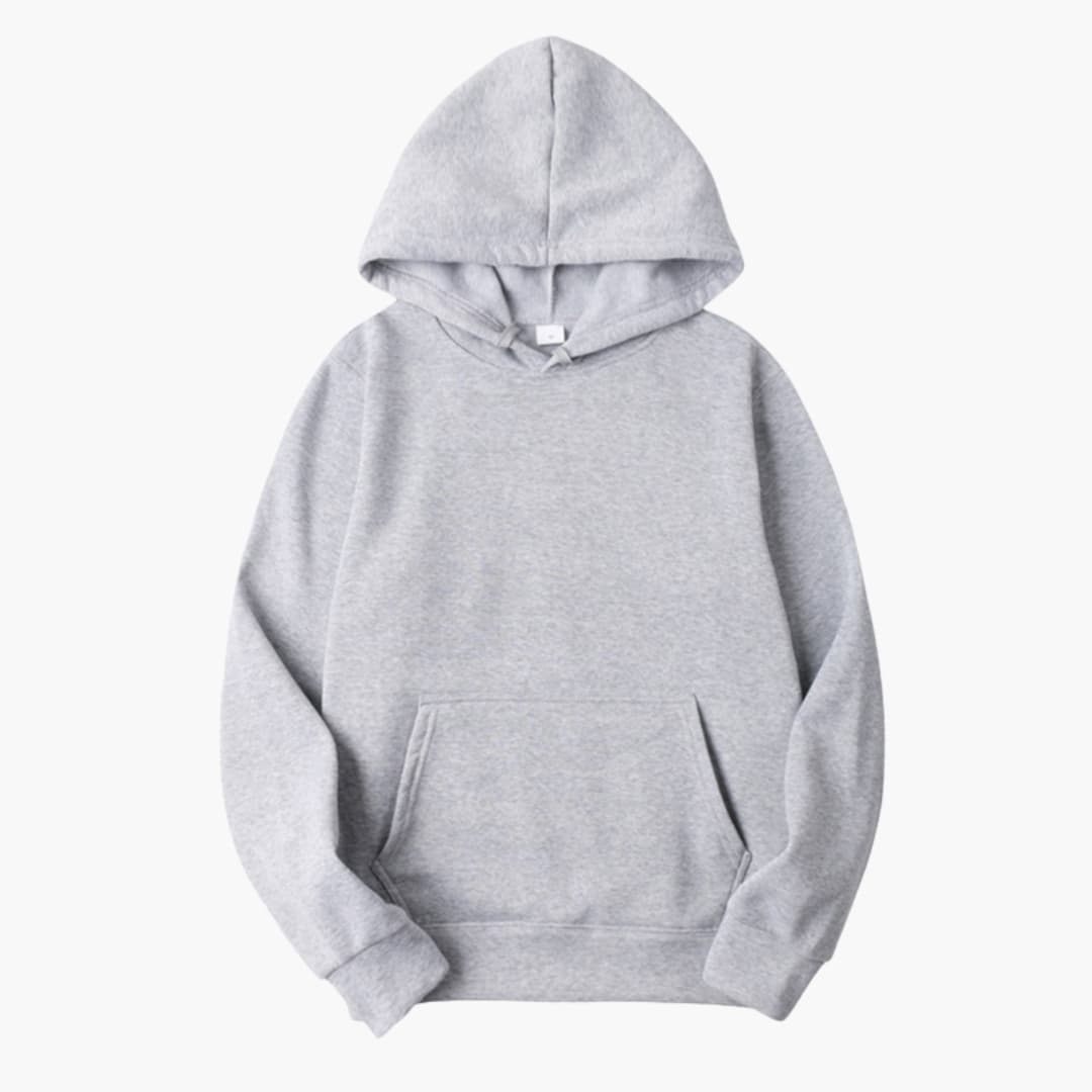 Sweat à capuche homme avec poche kangourou et capuche ajustable