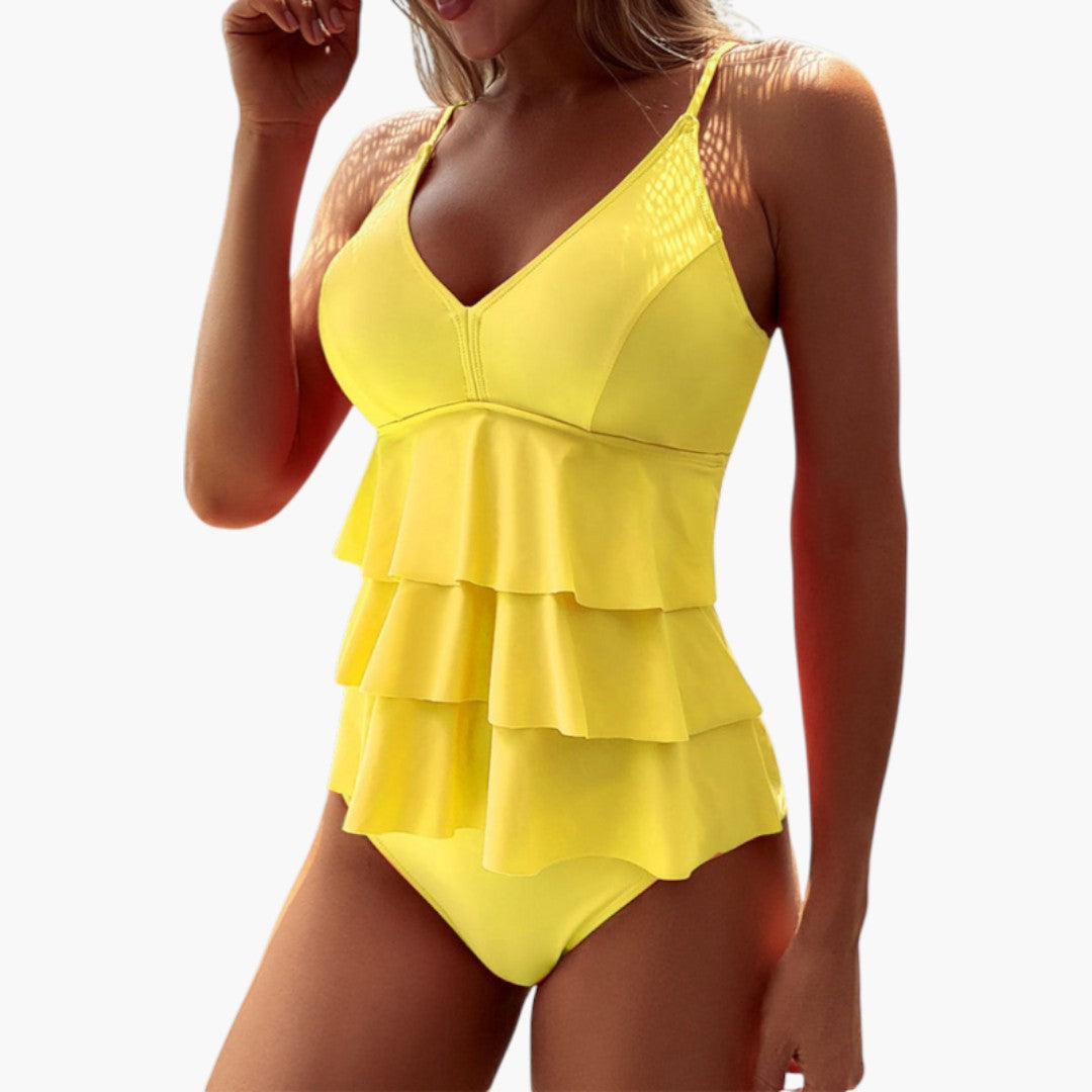 Tankini donna con spalline regolabili