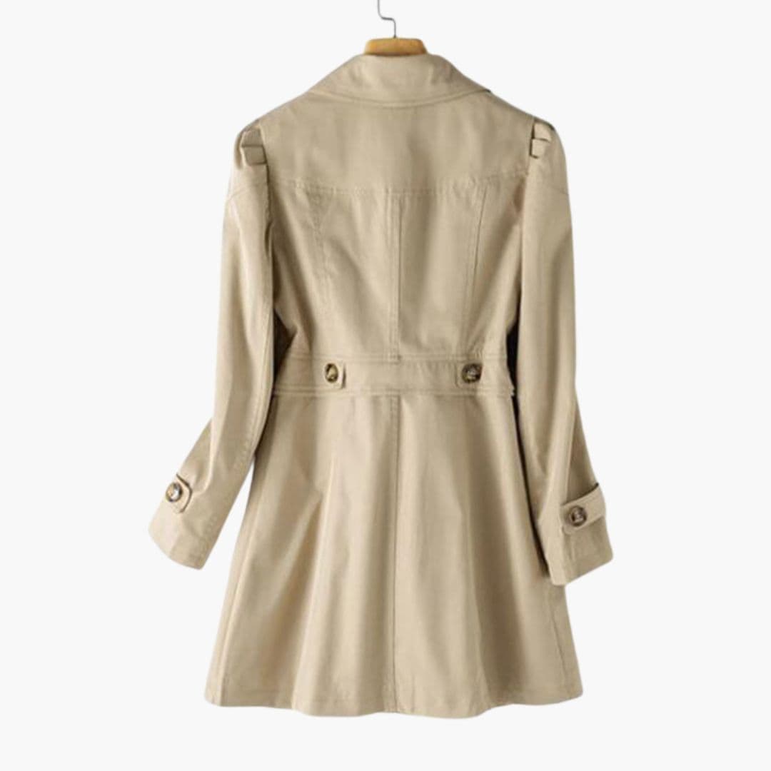 Trench Femme à Boutonnage Devant