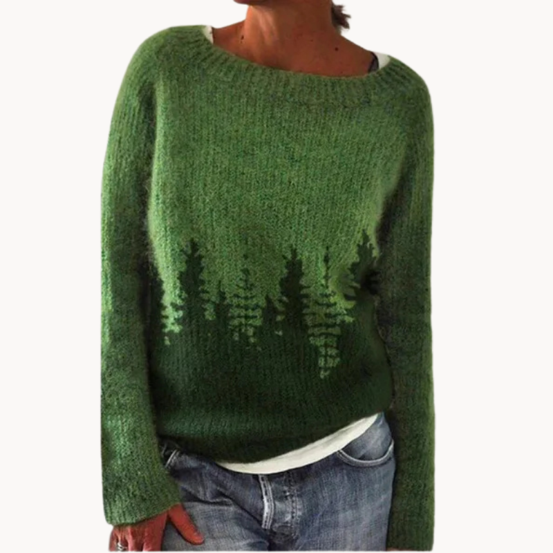 Pull femme en maille douce | Coupe confortable, style soigné | Idéal mi-saison et hiver