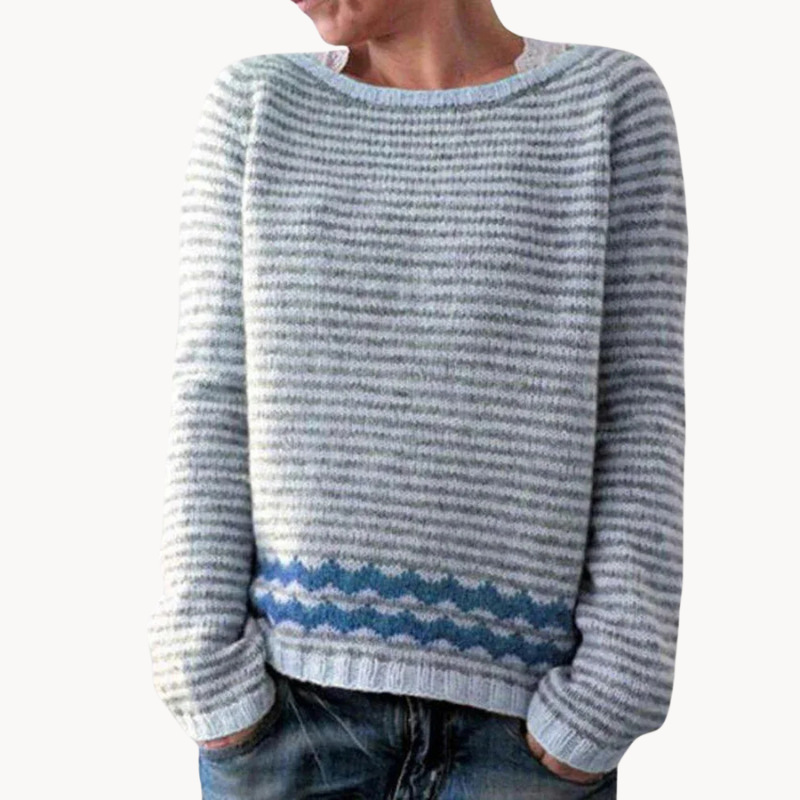 Pull femme en maille douce | Coupe confortable, style soigné | Idéal mi-saison et hiver