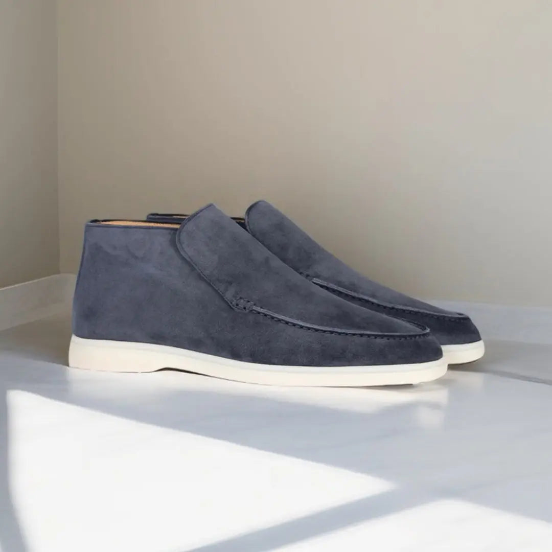 Mocassins homme | À enfiler sans lacets, semelle souple antidérapante | Style classique, confort quotidien