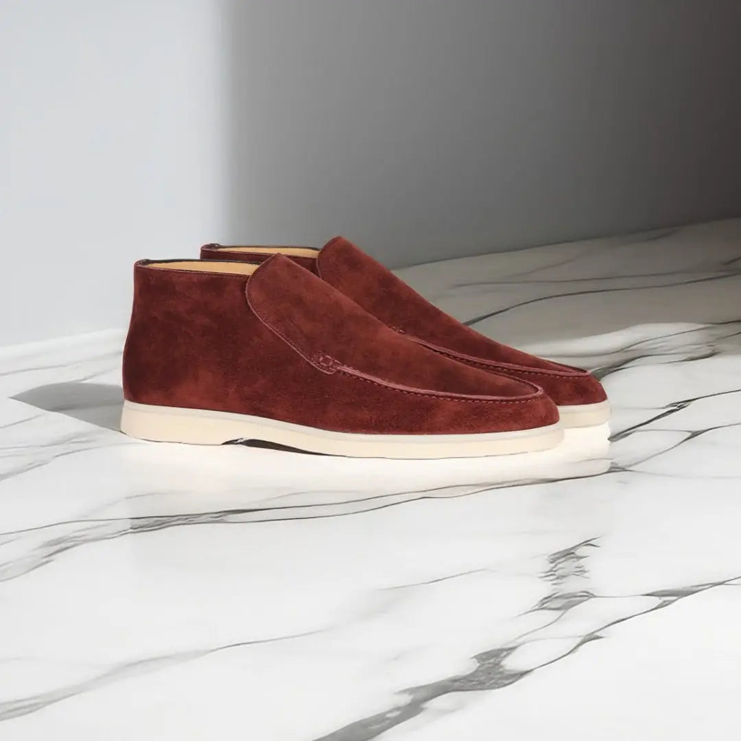 Mocassins homme | À enfiler sans lacets, semelle souple antidérapante | Style classique, confort quotidien