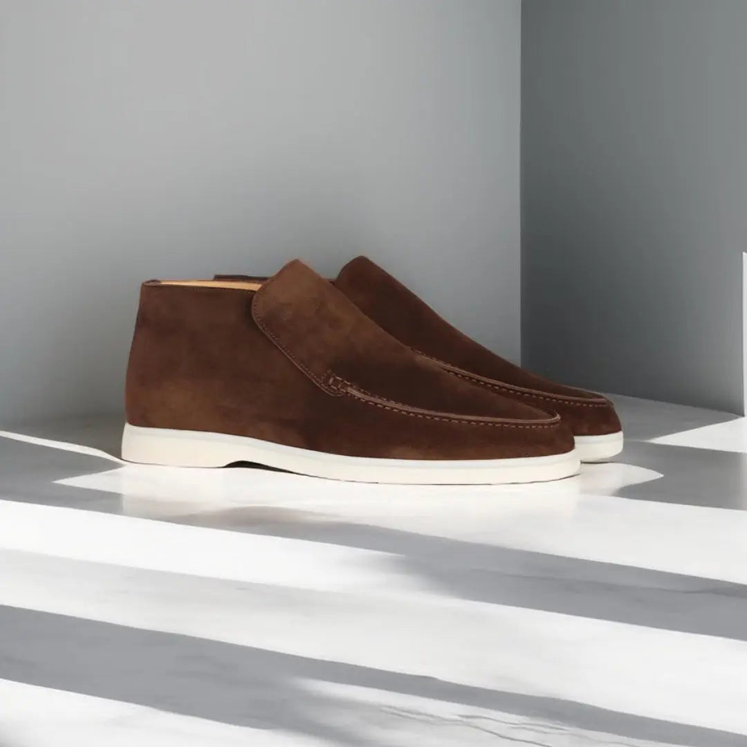 Mocassins homme | À enfiler sans lacets, semelle souple antidérapante | Style classique, confort quotidien
