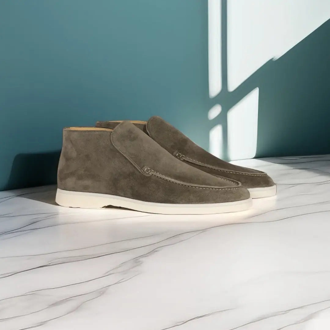 Mocassins homme | À enfiler sans lacets, semelle souple antidérapante | Style classique, confort quotidien