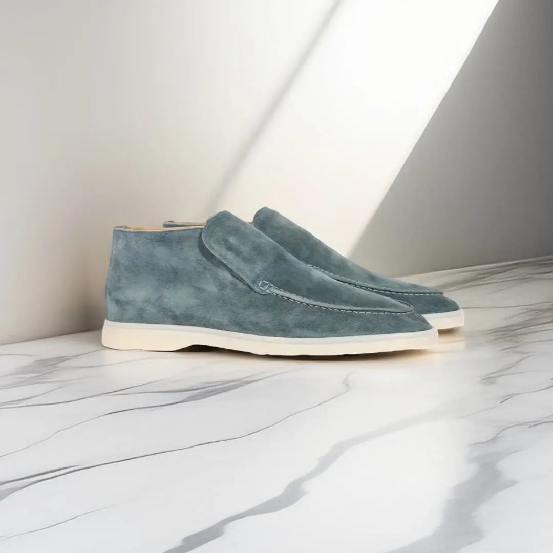 Mocassins homme | À enfiler sans lacets, semelle souple antidérapante | Style classique, confort quotidien