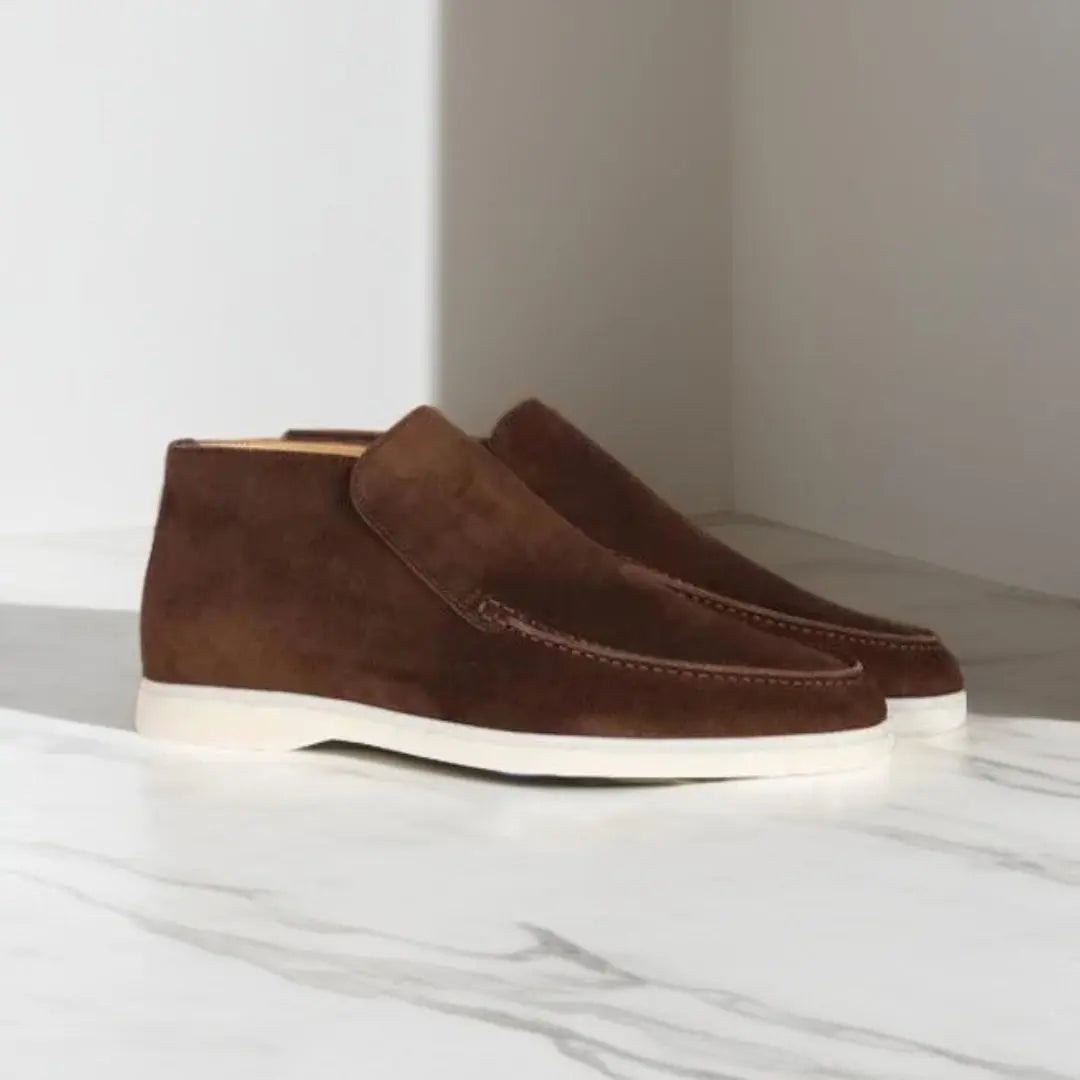 Mocassins homme | À enfiler sans lacets, semelle souple antidérapante | Style classique, confort quotidien