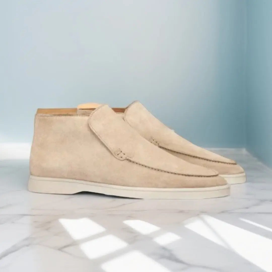 Mocassins homme | À enfiler sans lacets, semelle souple antidérapante | Style classique, confort quotidien