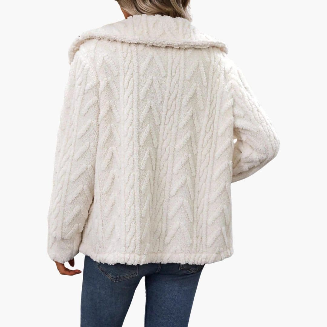 Veste Cardigan Femme avec Col Classique