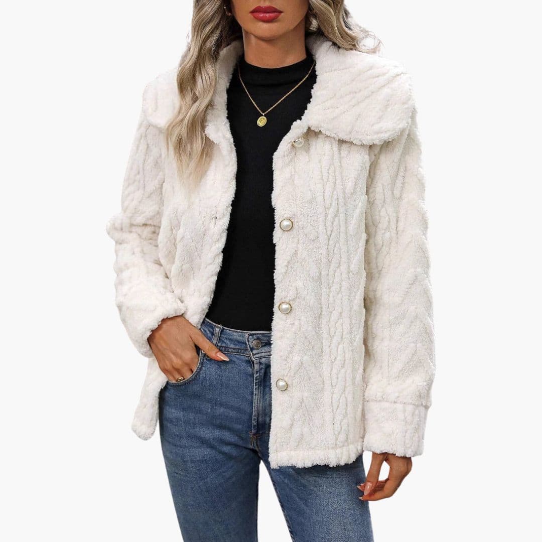 Veste Cardigan Femme avec Col Classique