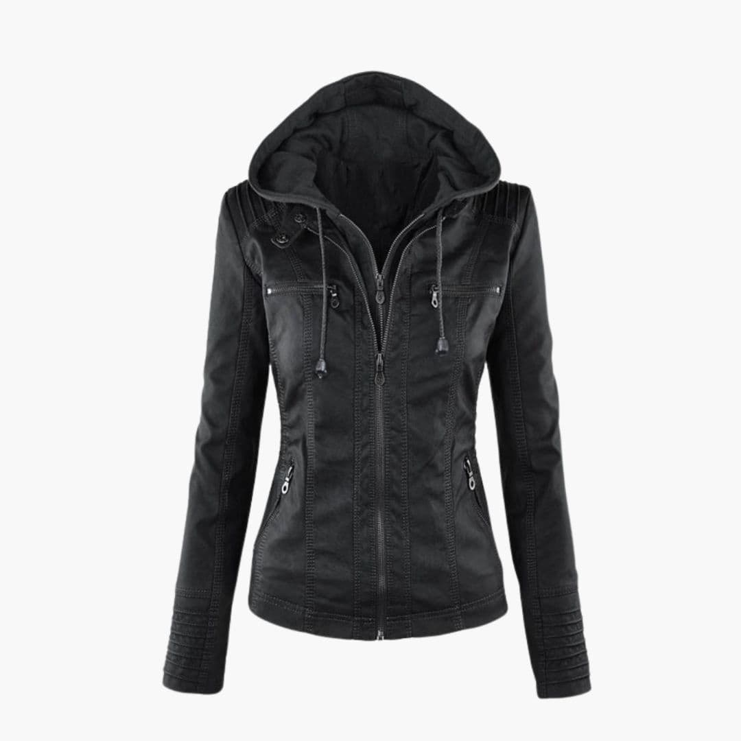 Veste Femme à Capuche avec Poches Devant