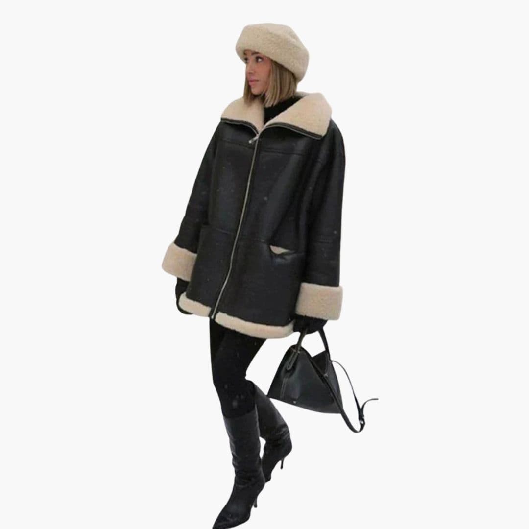 Veste Femme avec Col Large