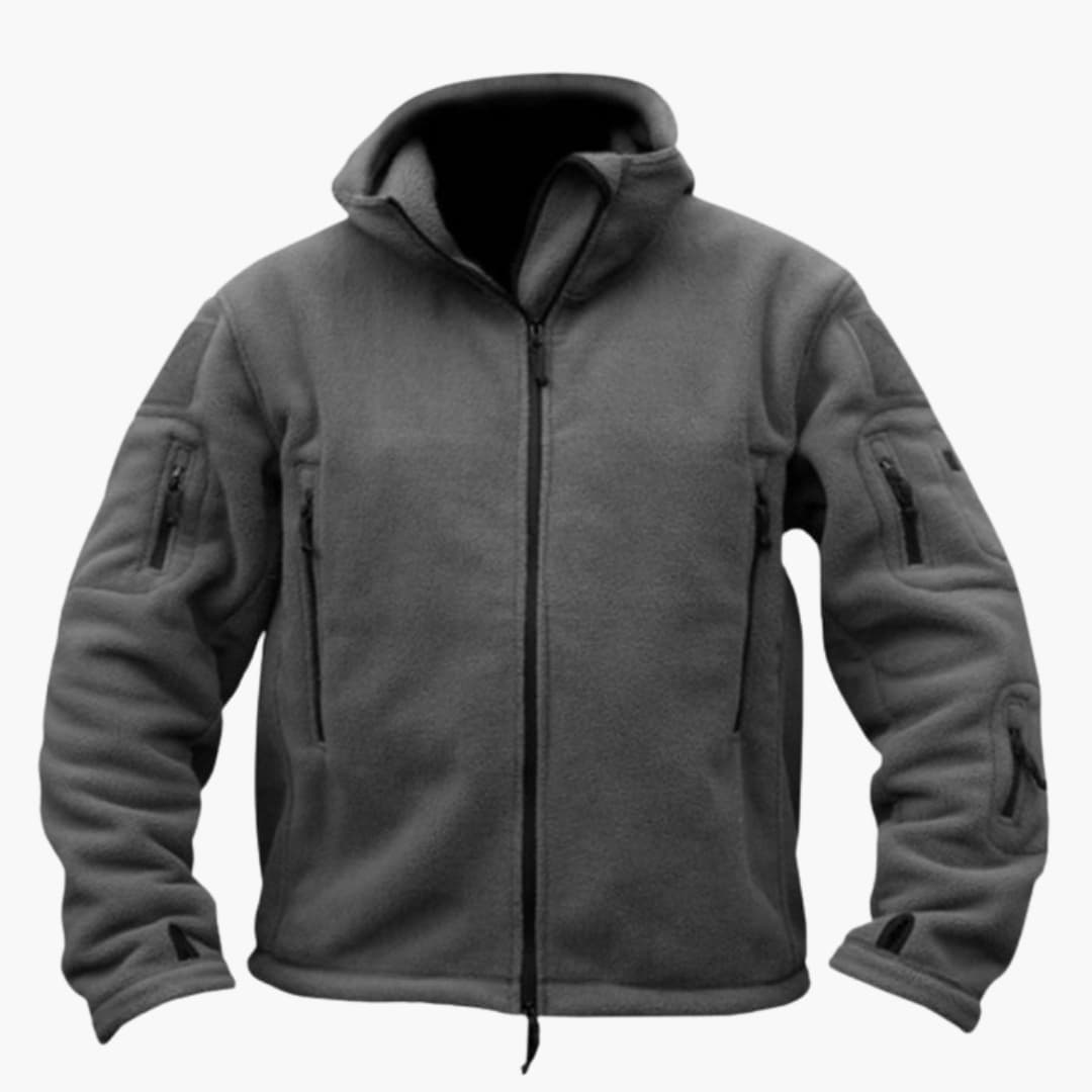 Veste Polaire Homme avec Fermeture Éclair et Poches