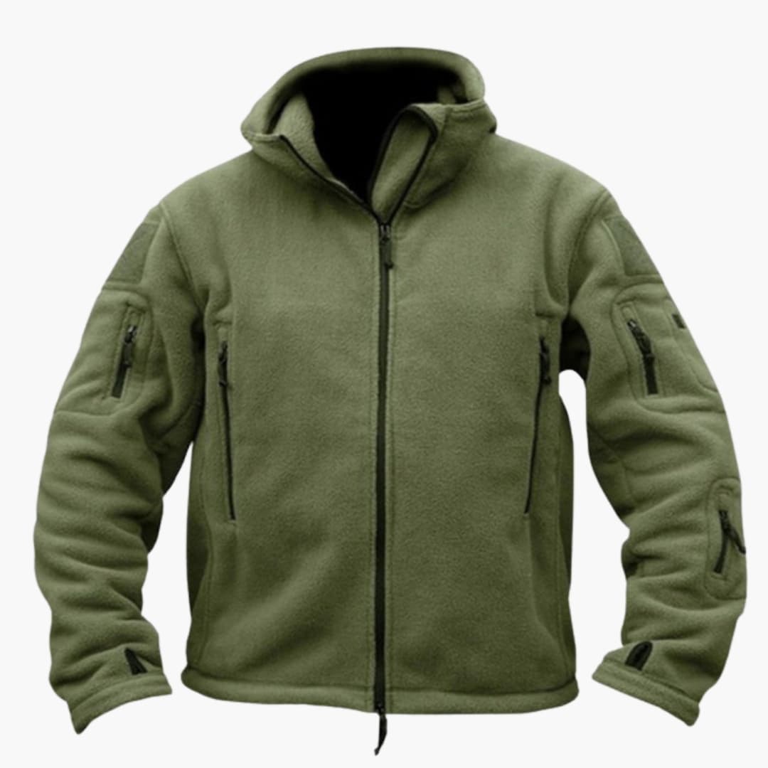 Veste Polaire Homme avec Fermeture Éclair et Poches