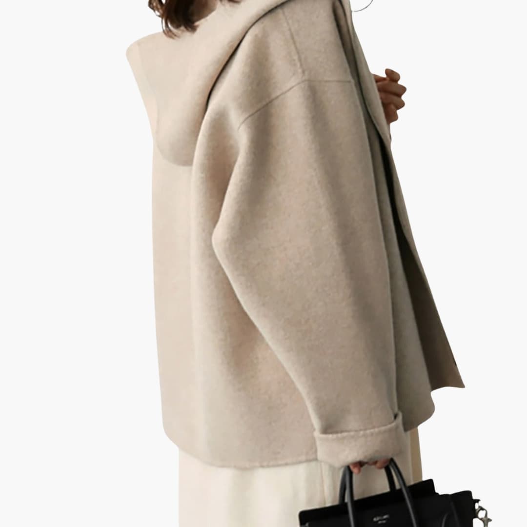 Veste à Capuche Pour Femme Avec Fermeture Zippée