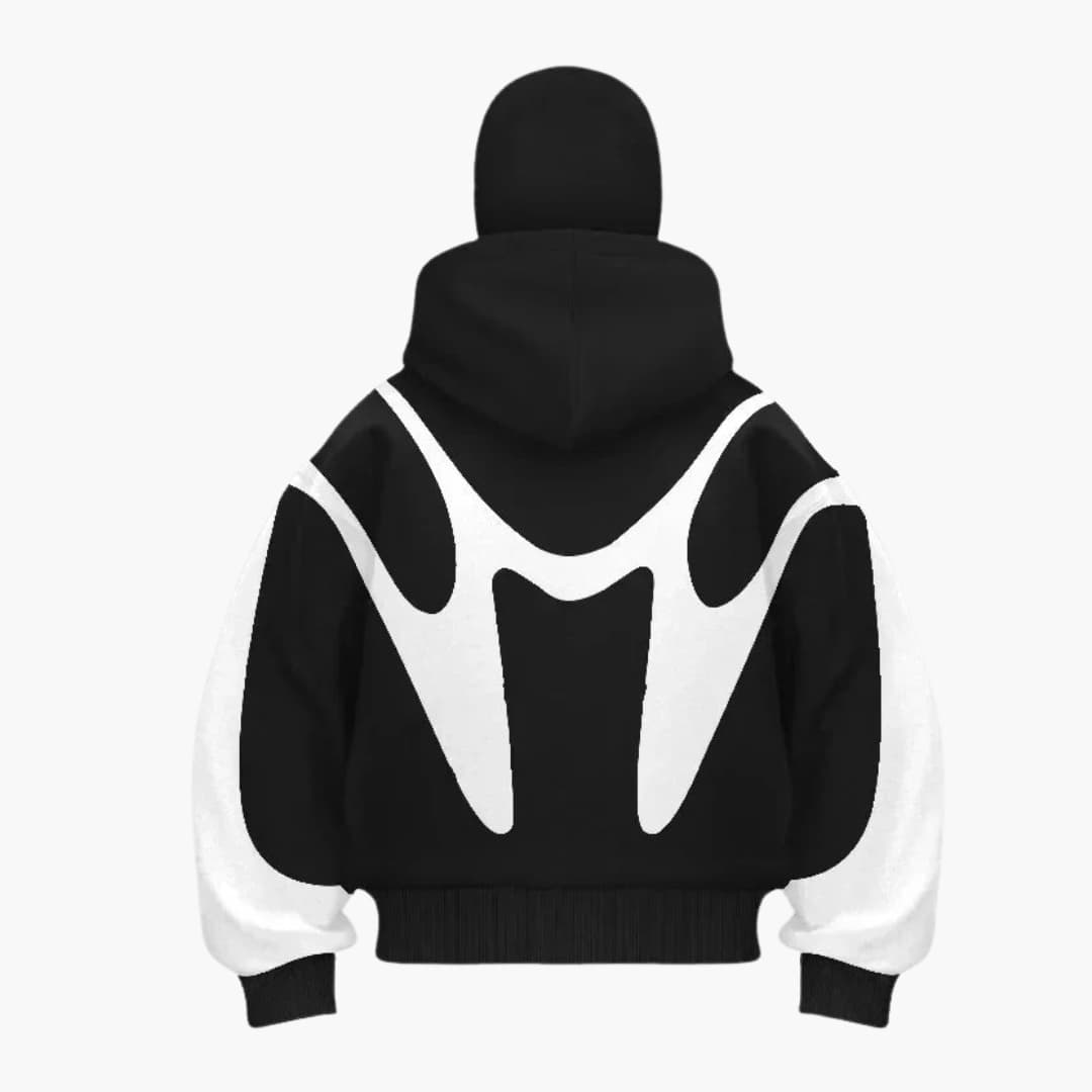 Veste à capuche homme zippée avec capuche balaclava