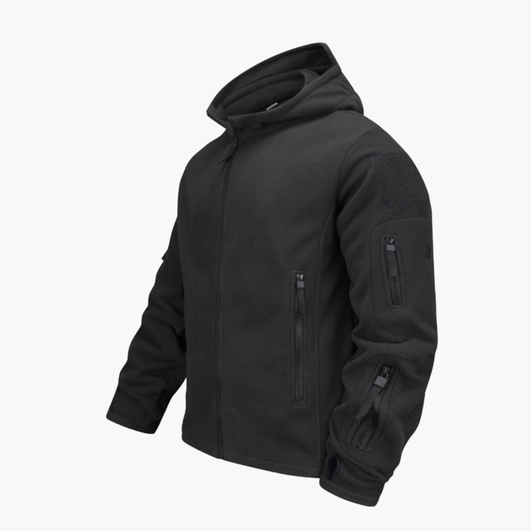 Veste à capuche pour homme avec multiples poches