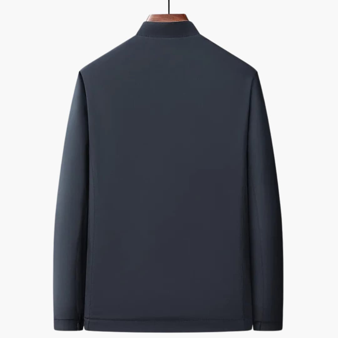 Veste bomber homme minimaliste zippée avec poches zippées