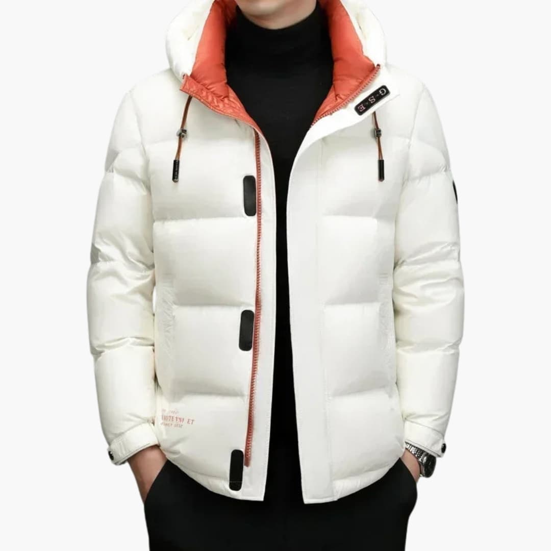Veste d’hiver homme avec capuche