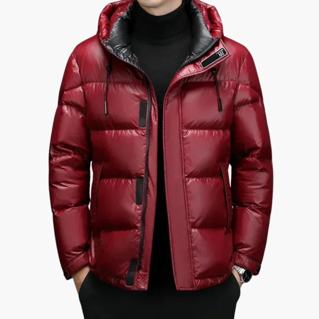 Veste d’hiver homme avec capuche