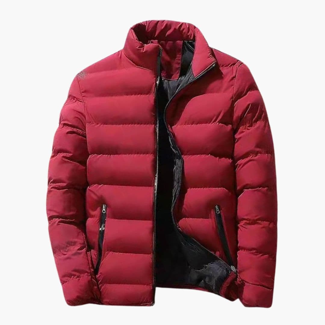 Veste d’hiver homme matelassée avec poches zippées