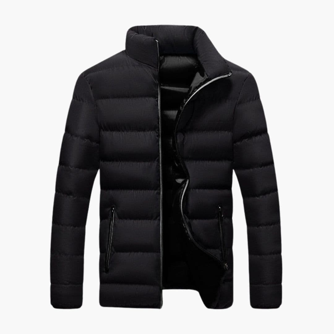 Veste d’hiver homme matelassée avec poches zippées