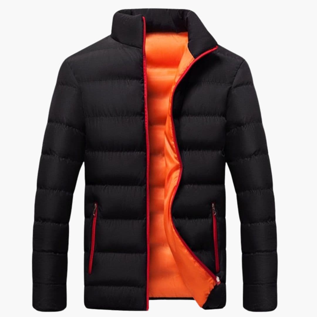 Veste d’hiver homme matelassée avec poches zippées