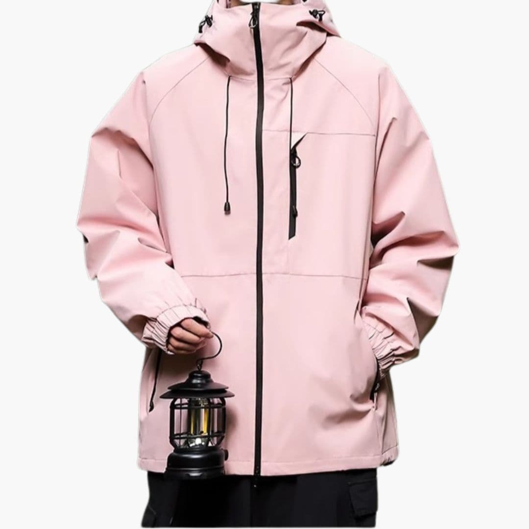 Veste de pluie femme avec fermeture éclair