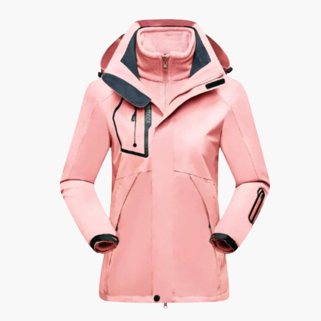 Veste de ski femme avec capuche