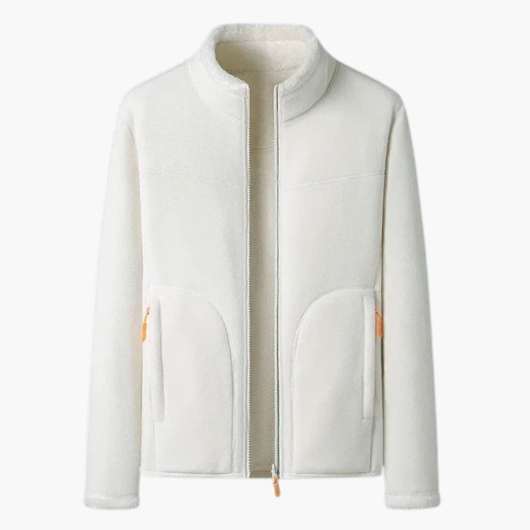 Veste de ski femme avec col montant et poches latérales