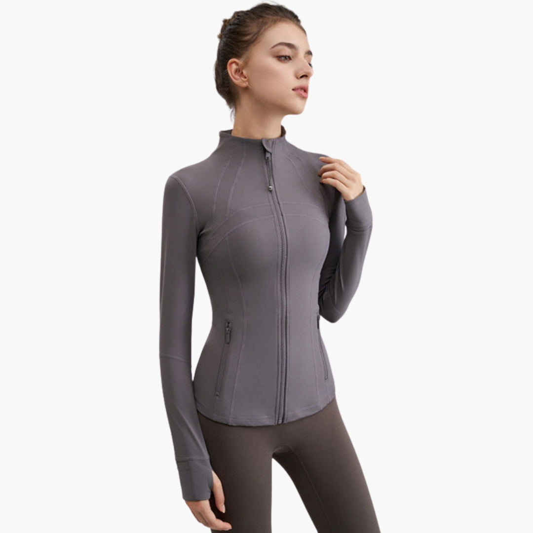 Women's long-sleeve sports jacket
