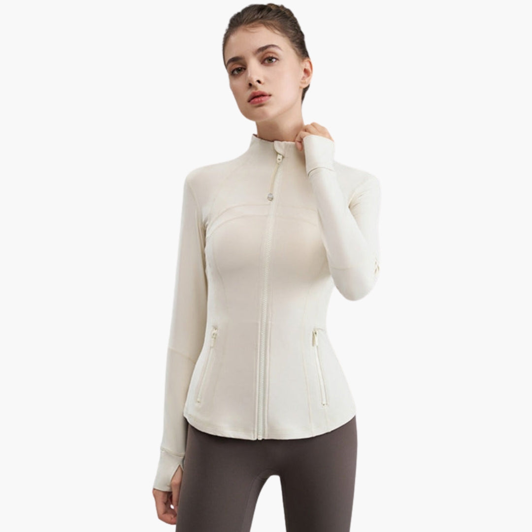 Women's long-sleeve sports jacket