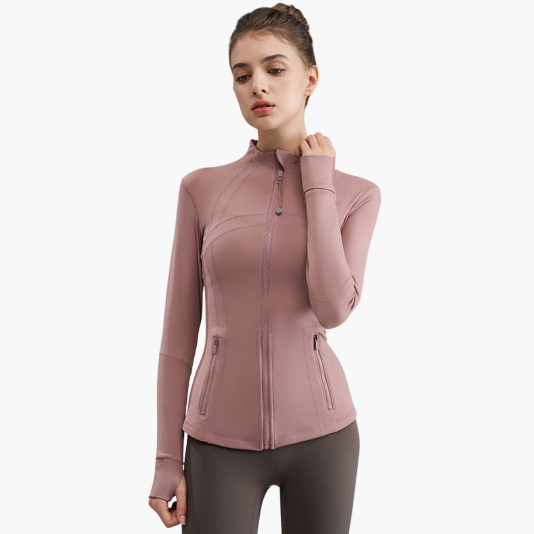 Women's long-sleeve sports jacket