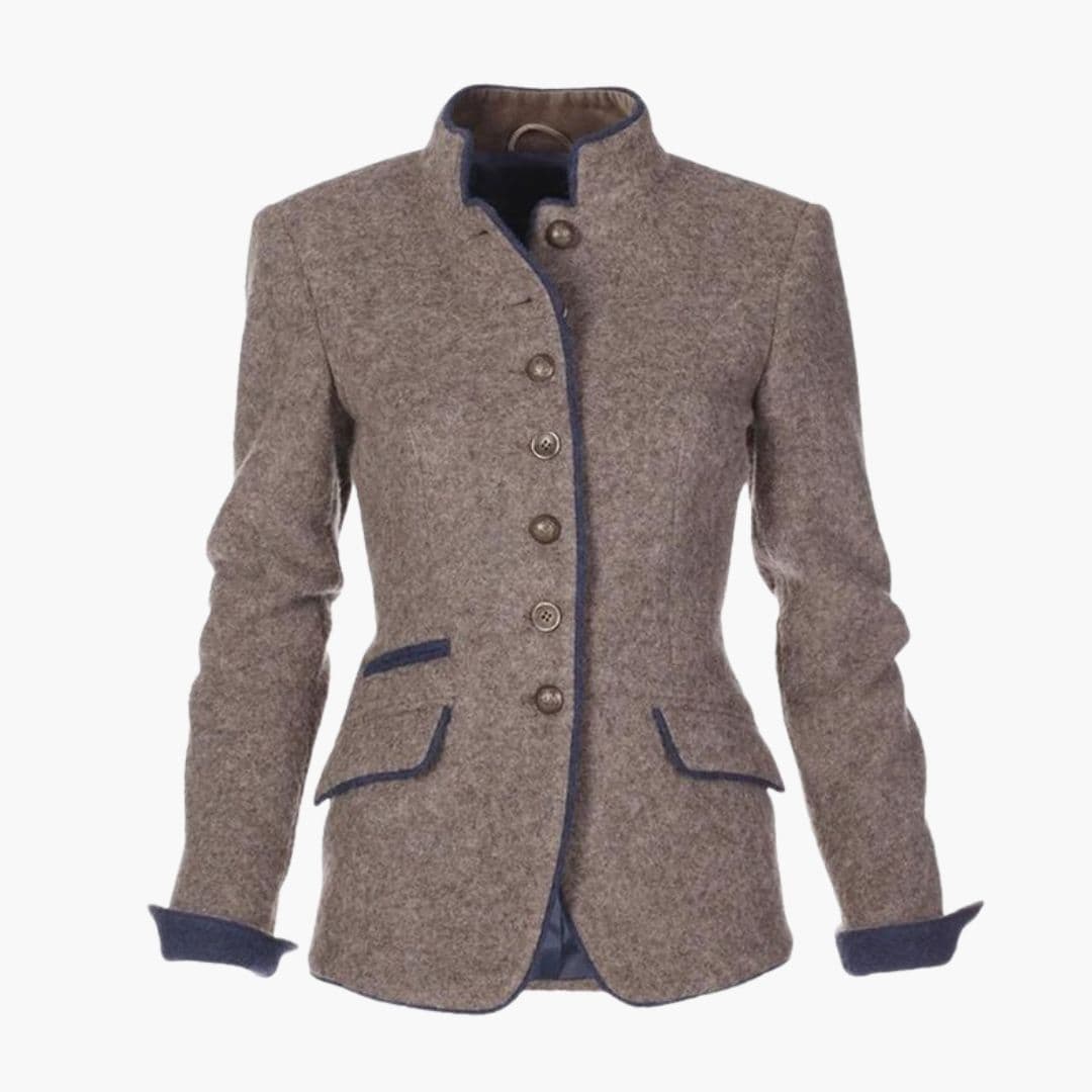 Veste femme à manches longues avec boutons