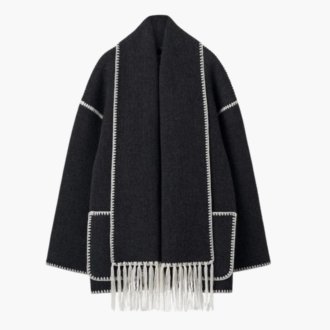 Veste femme avec fermeture à boutons