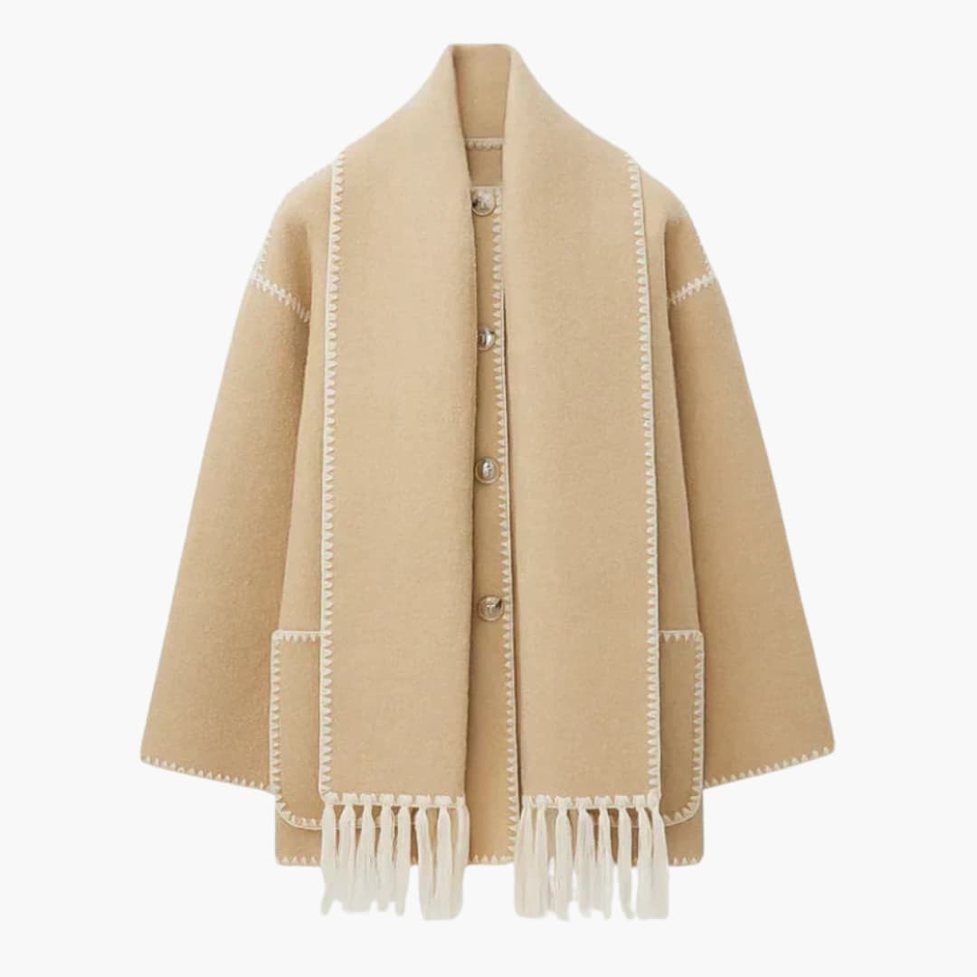 Veste femme avec fermeture à boutons