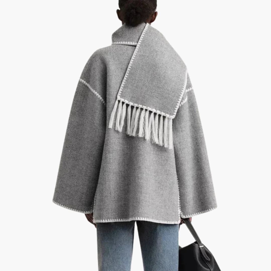 Veste femme avec fermeture à boutons