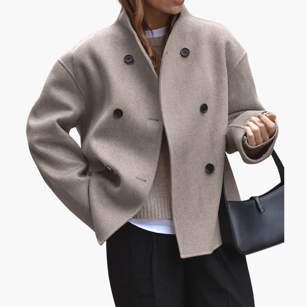Veste femme avec col montant