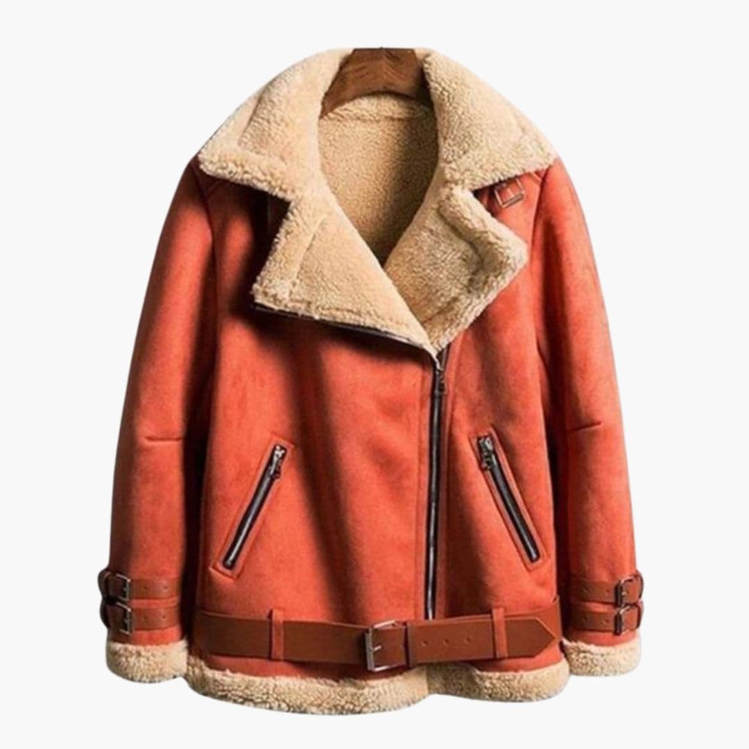 Veste femme zippée avec col à revers