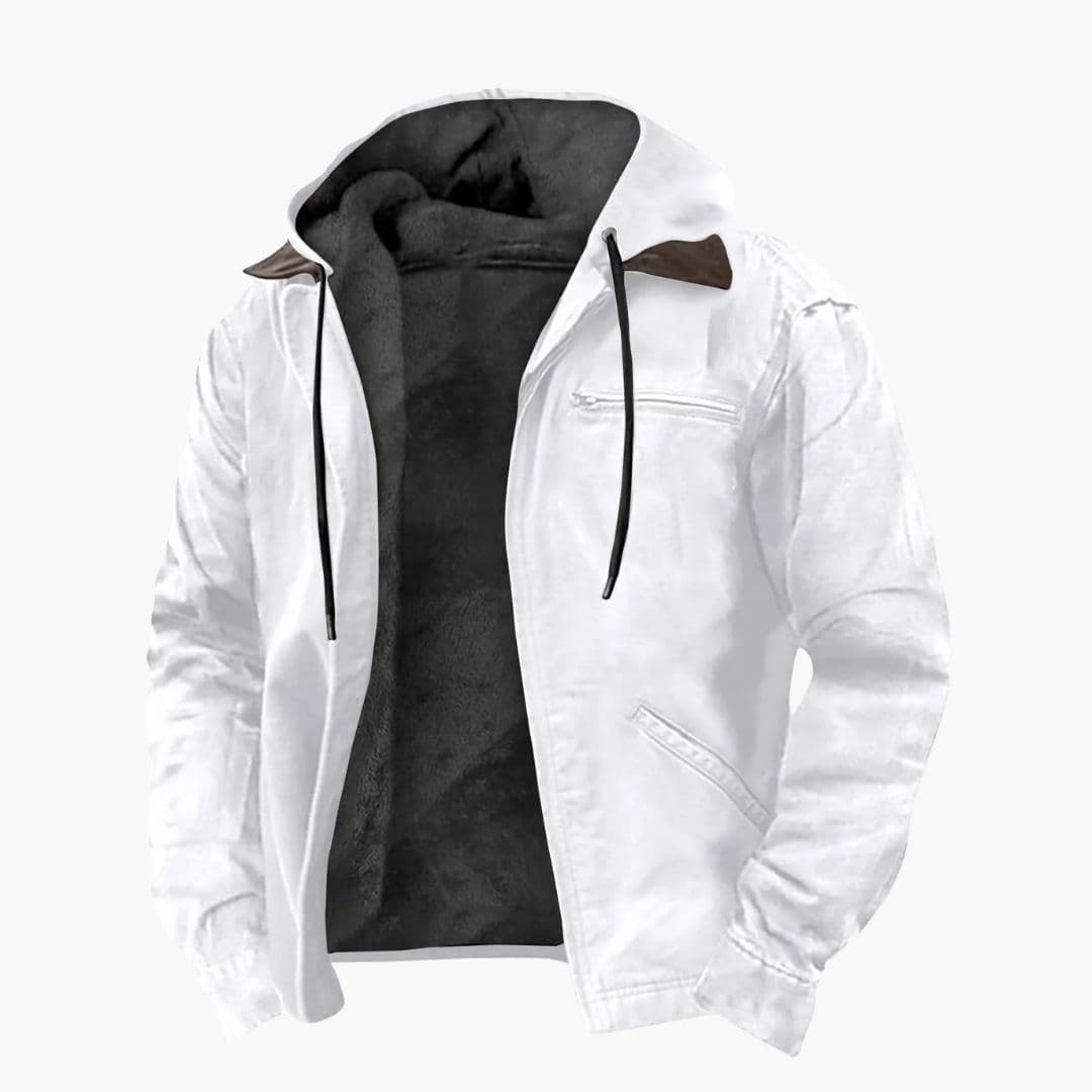 Veste homme à capuche avec poches