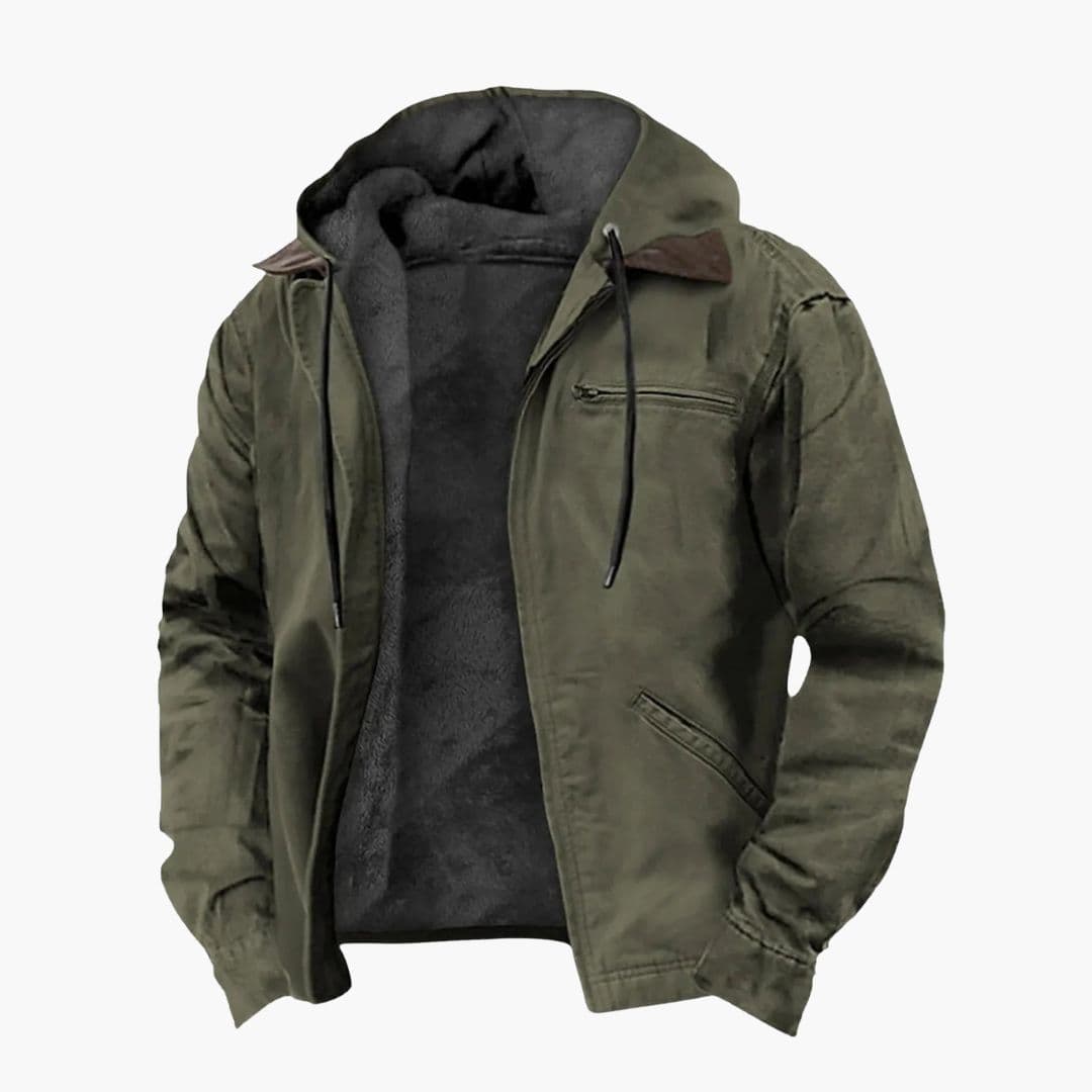 Veste homme à capuche avec poches