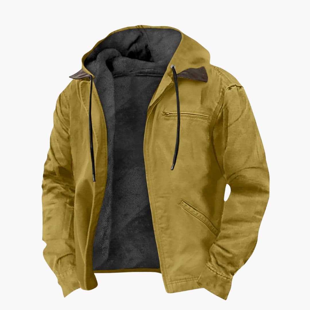 Veste homme à capuche avec poches