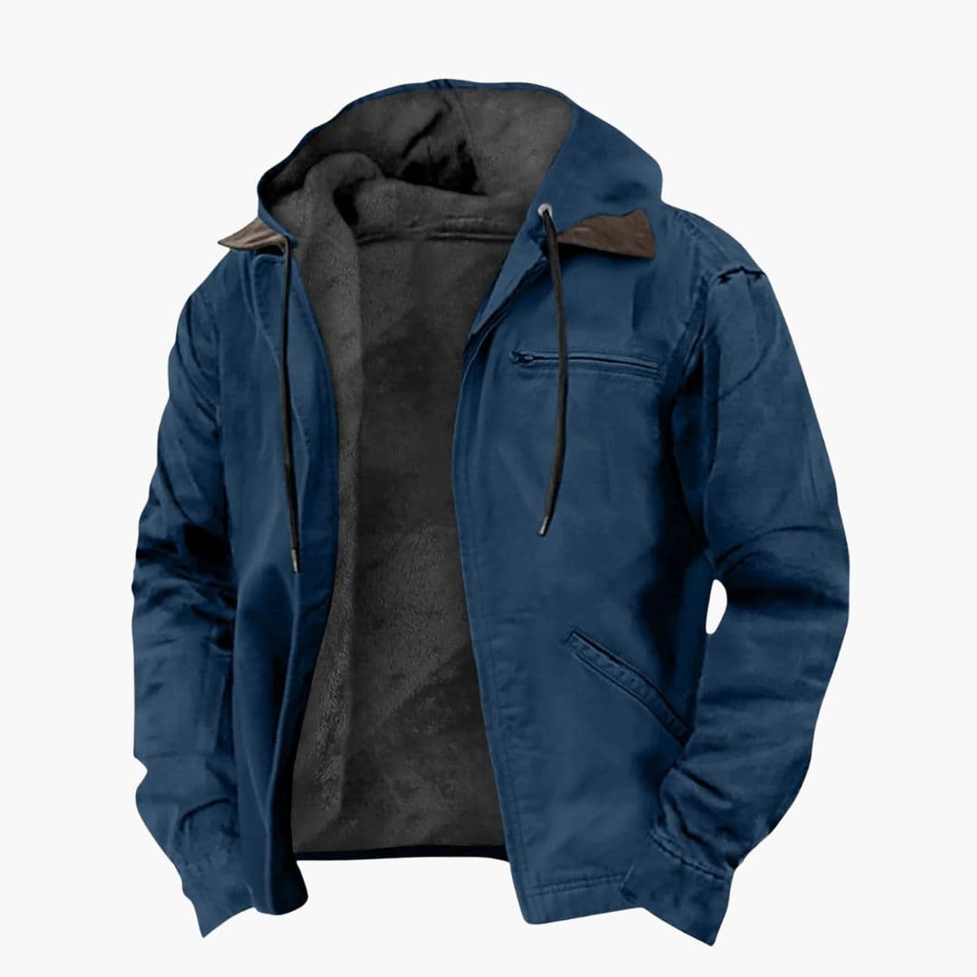 Veste homme à capuche avec poches