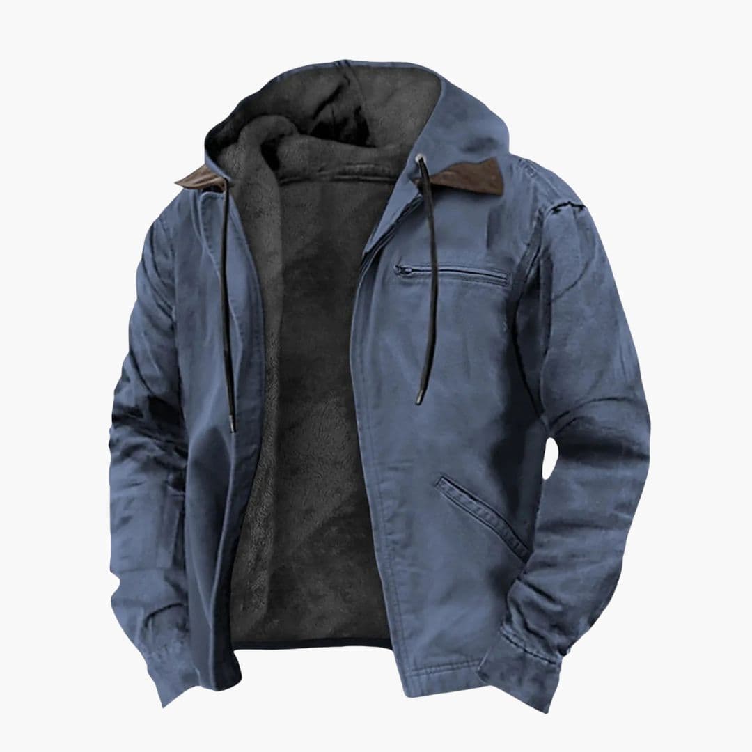 Veste homme à capuche avec poches