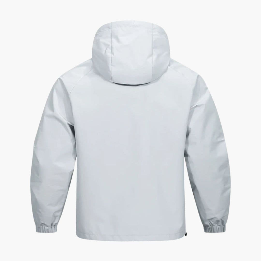 Veste homme à capuche et poche zippée devant