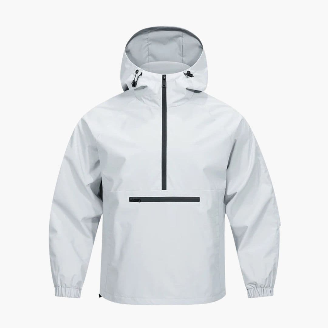 Veste homme à capuche et poche zippée devant