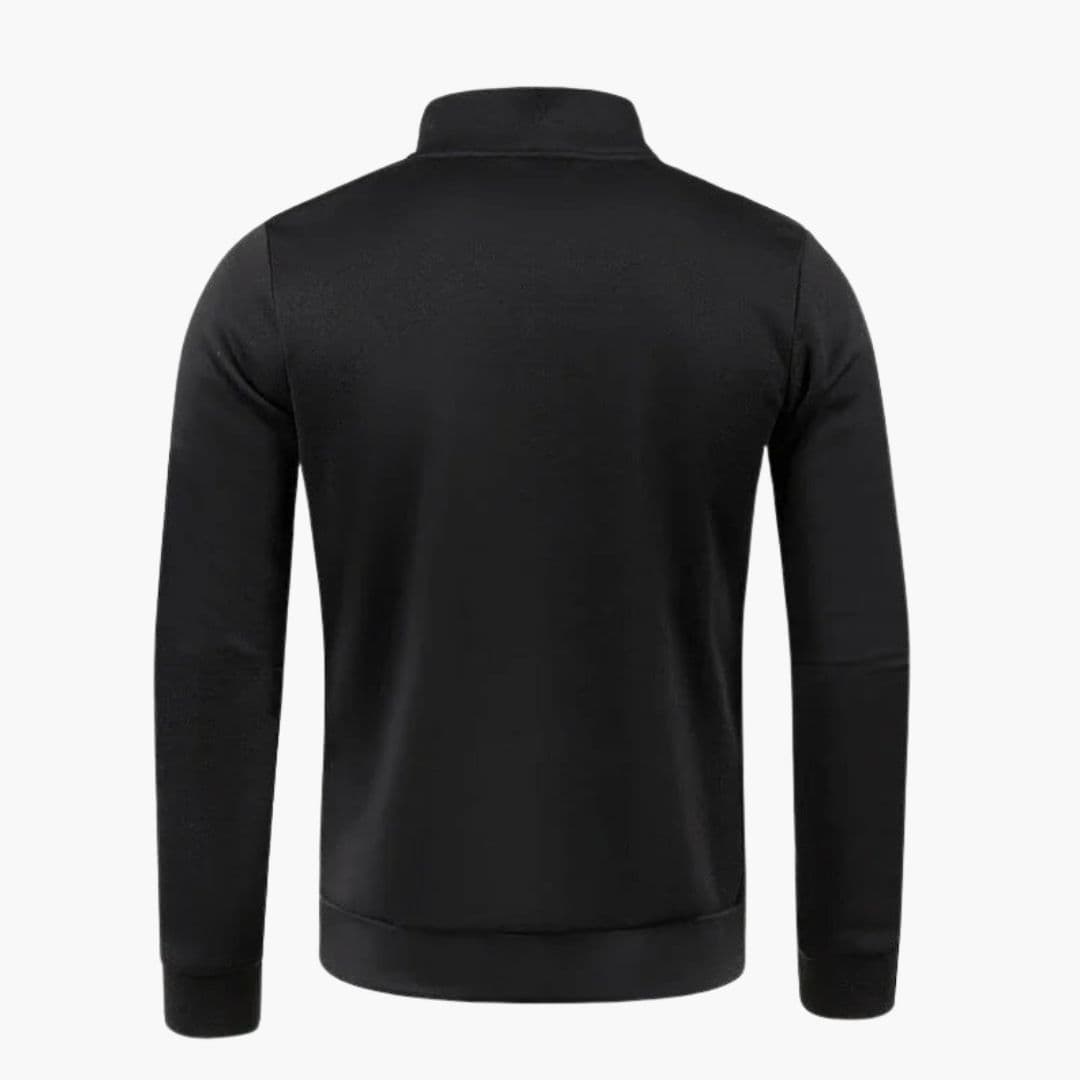 Veste homme zippée à col montant