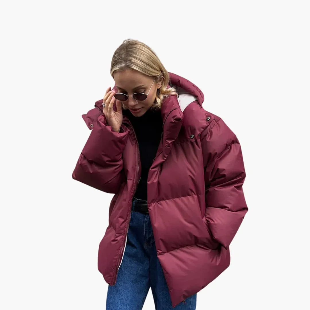 Veste matelassée femme avec capuche