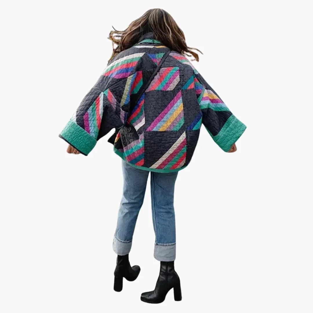 Veste Matelassee Femme Avec Ouverture Frontale