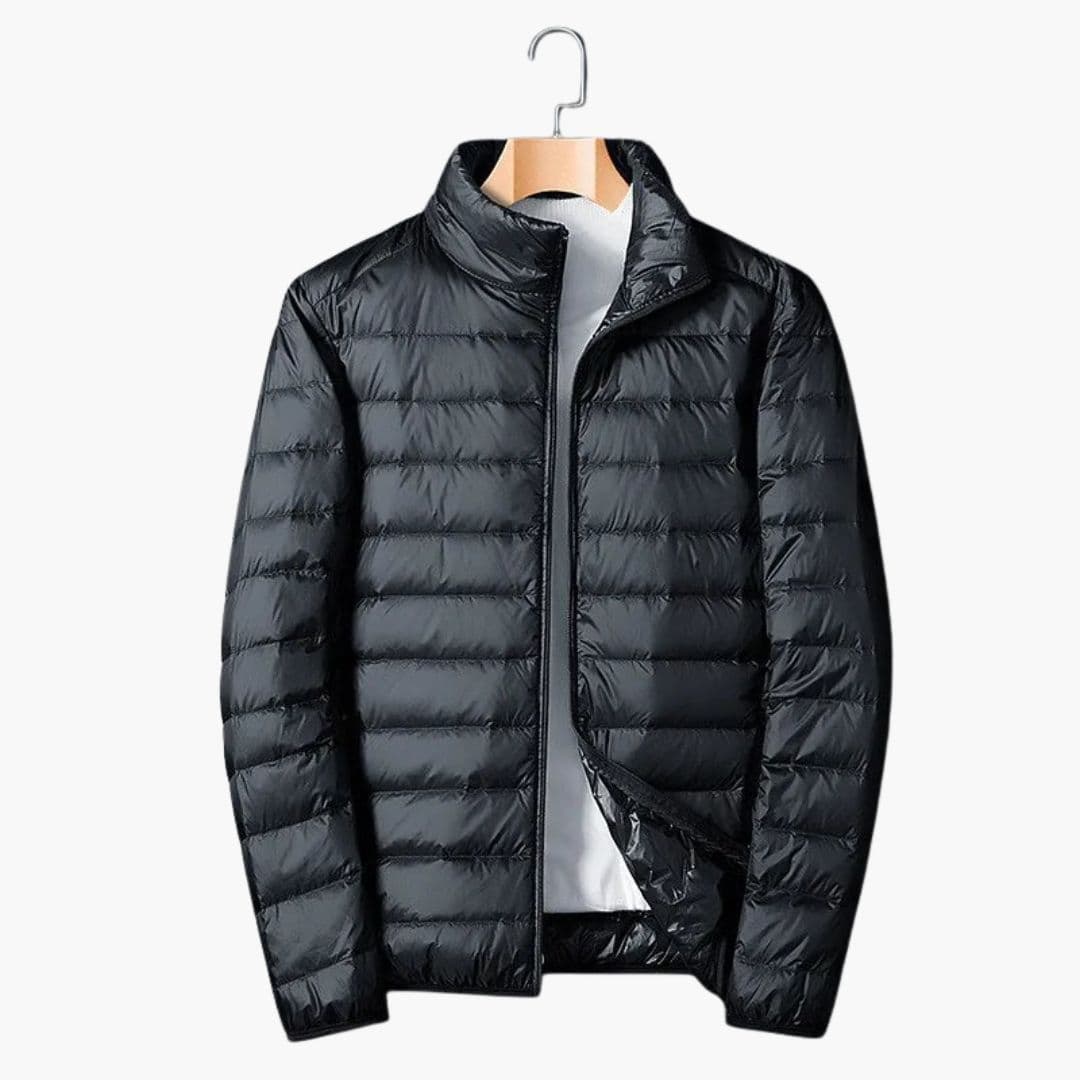 Veste matelassée pour homme avec fermeture zippée